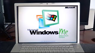 Windows ME on a MacBook Pro!