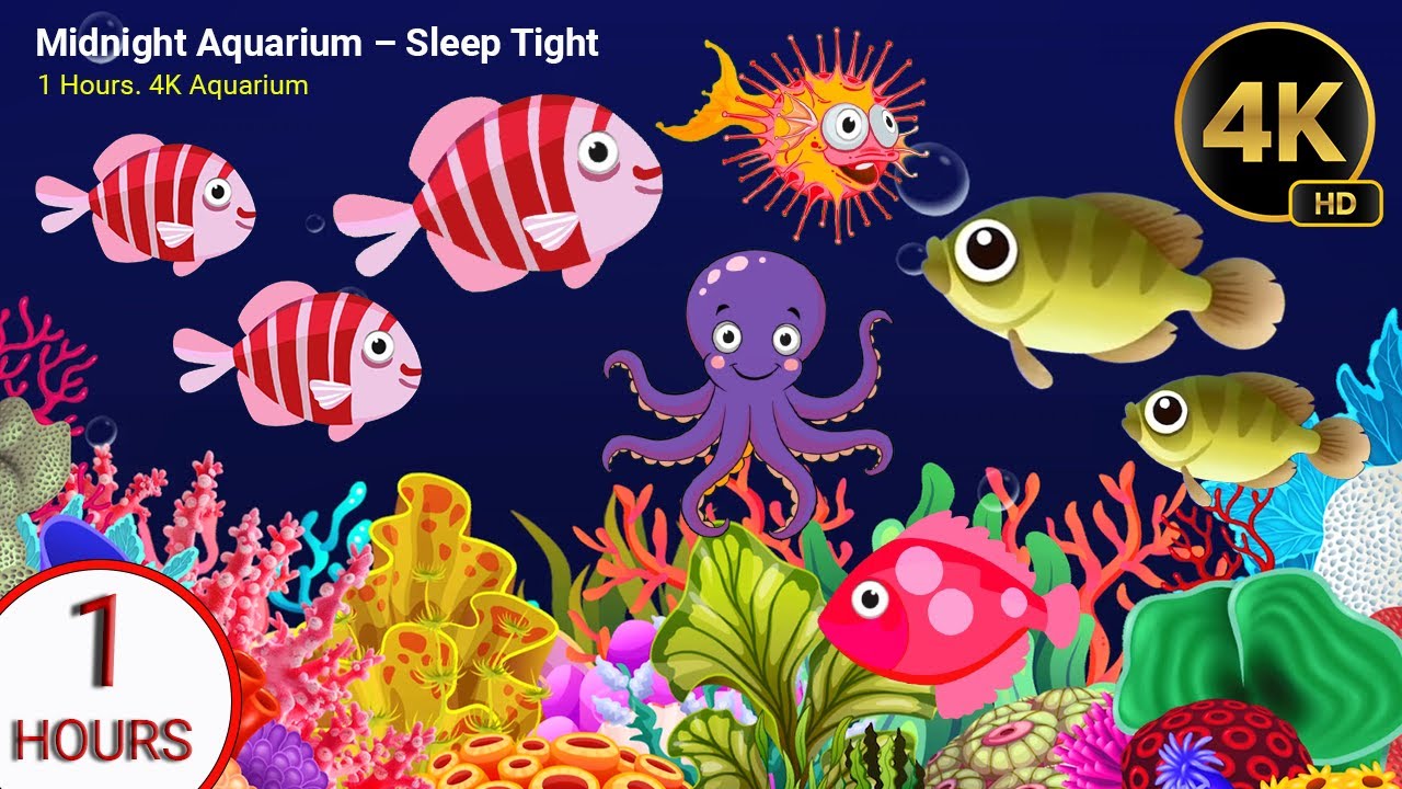 Gentle Lullaby Fish 💤 Calm Ocean Waves for Long & Peaceful Baby Sleep #13