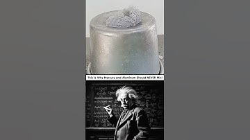 🤯😱 This Is Why Mercury and Aluminum Should NEVER Mix! #physcis #science #experiment #shorts