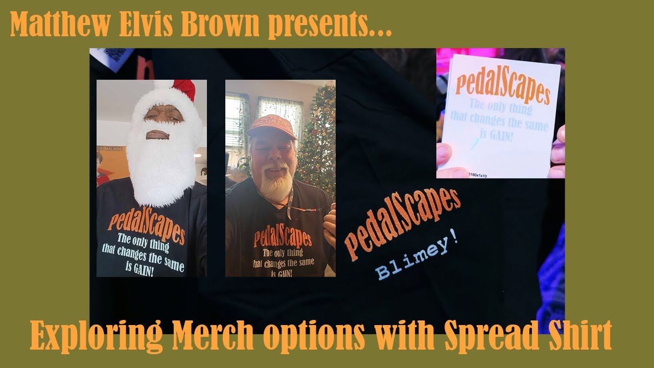 Exploring Merchandising suppliers - Spreadshirt - PedalScapes T-Shirts and Stickers