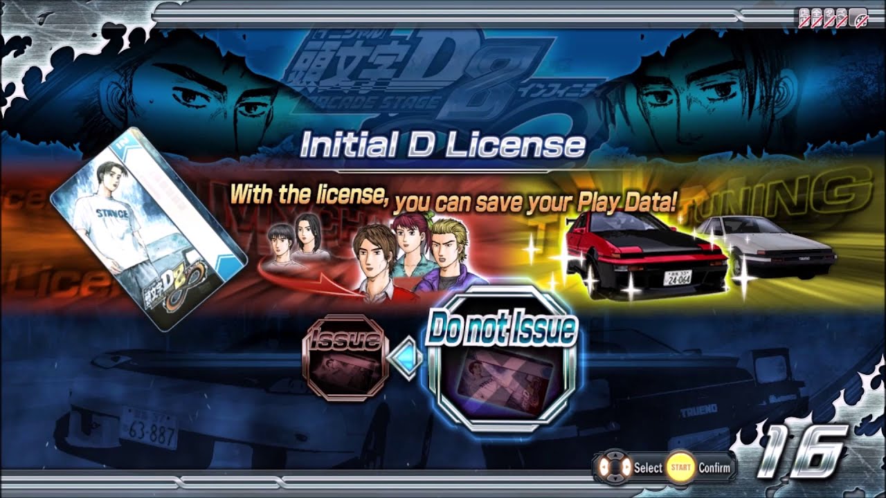 Initial D Arcade Stage 8 English Mod Youtube