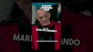 What Marlon Brando Told Tom Hanks #shorts