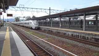 ６８３系２０００番台電車１１両編成【５Ｍ・Ｌ特急しらさぎ５号】北陸本線・長浜通過