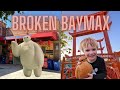 Disneyland san fransoko square  family reaction  meeting baymax should you meet your hiro