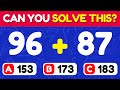 Can You Solve All 100 Math Sum Questions? Challenge Yourself! 🧠
