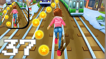 Subway Princess Runner - Gameplay Walkthrough Tutorial Part 37 All Levels Mobile Game (Android, iOs)