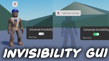 FE Invisibility GUI Trolling Script - ROBLOX EXPLOITING