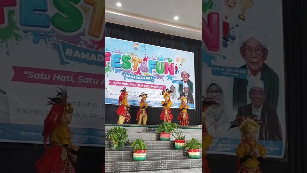 Alhamdulillah juara 3Lomba tari di Kampus 3 Muqimus Sunnah Kenten Laut Palembang