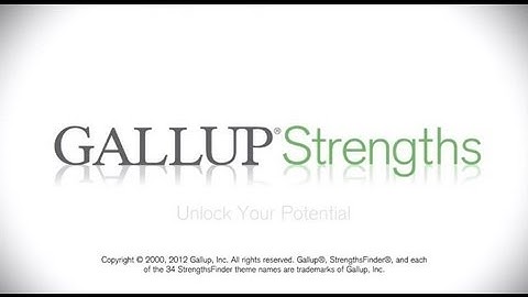 Discover Your Strengths - Unlock Your Potential with Gallup