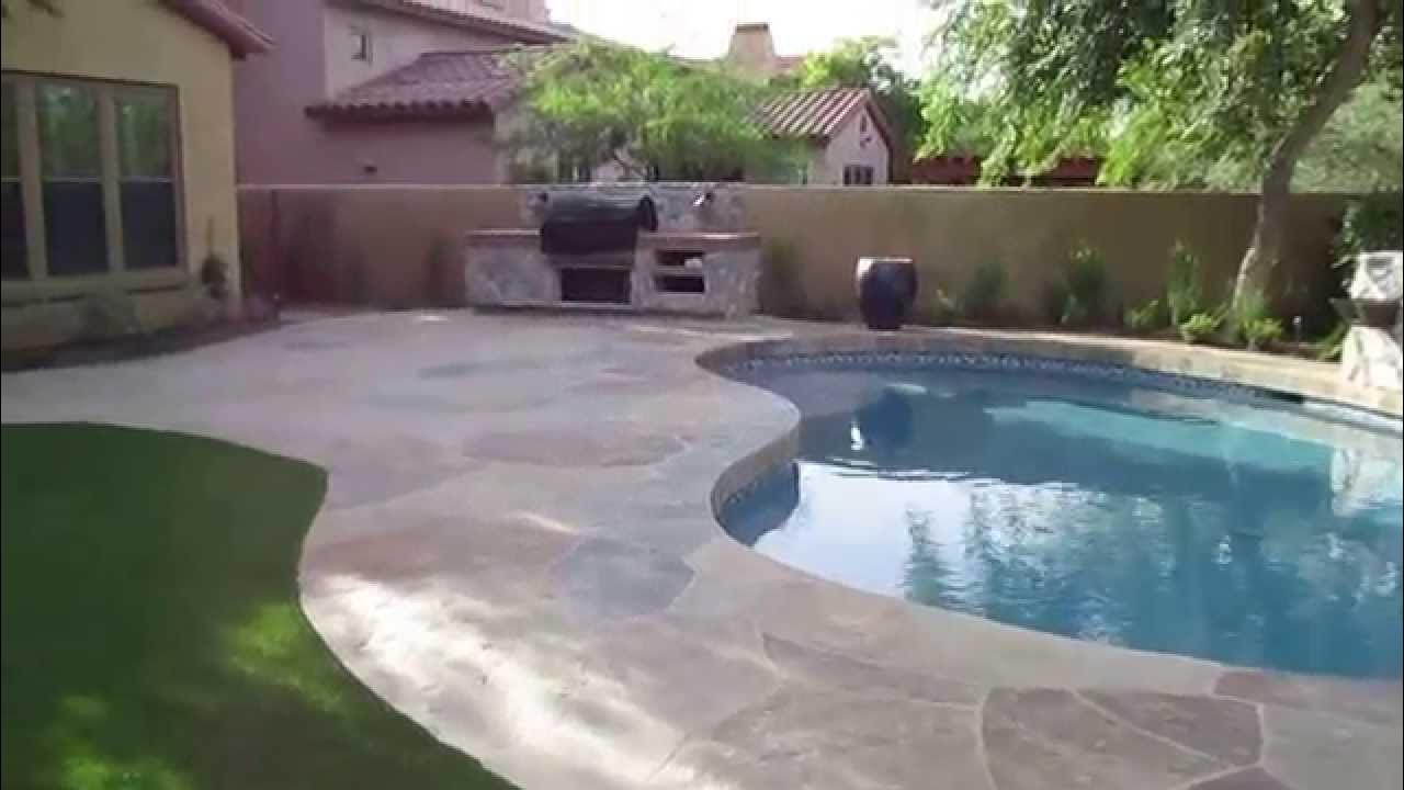 FlagStone pool coping YouTube