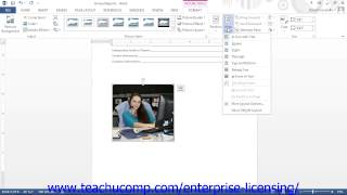 Microsoft Office Word 2013 Tutorial Using Clip Art 12.4 Employee Group Training