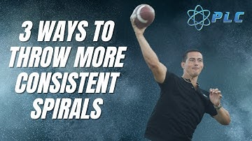 3 Ways To Throw More Consistent Spirals When Throwing The Football #quarterbackmechanics