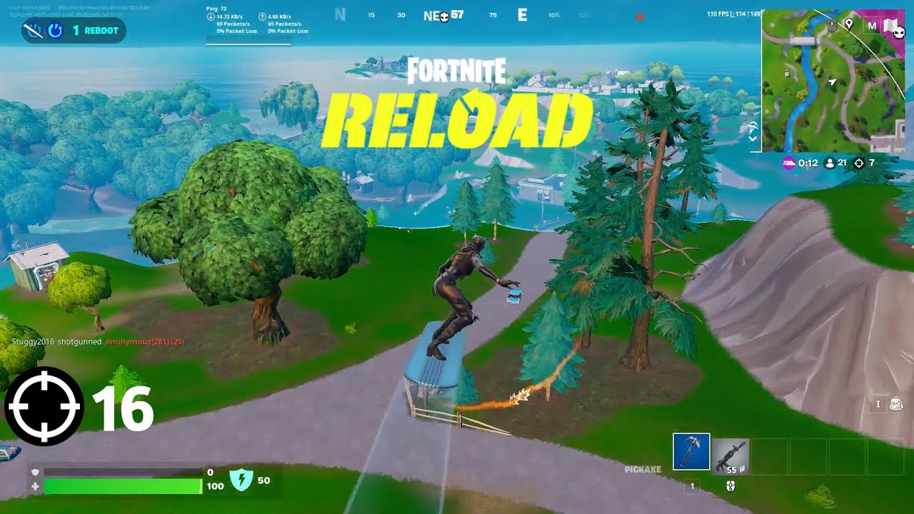 FORTNITE ZB RELOAD SOLO (16 KILLS) - RX 6400 & i3 12100F (NO COMMENTARY) #3