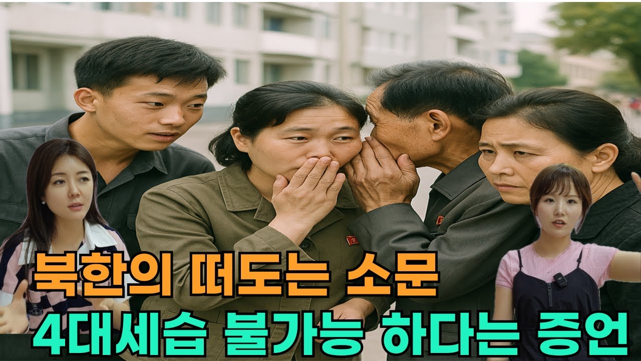 [강규리님_4부]북한의 떠도는 소문!   4대 세습 불가능하다는 증언