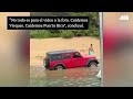 Jeep entre mar y arena en Vieques: el video que causa indignación