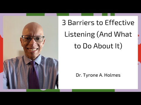 Listening Skills Video 1