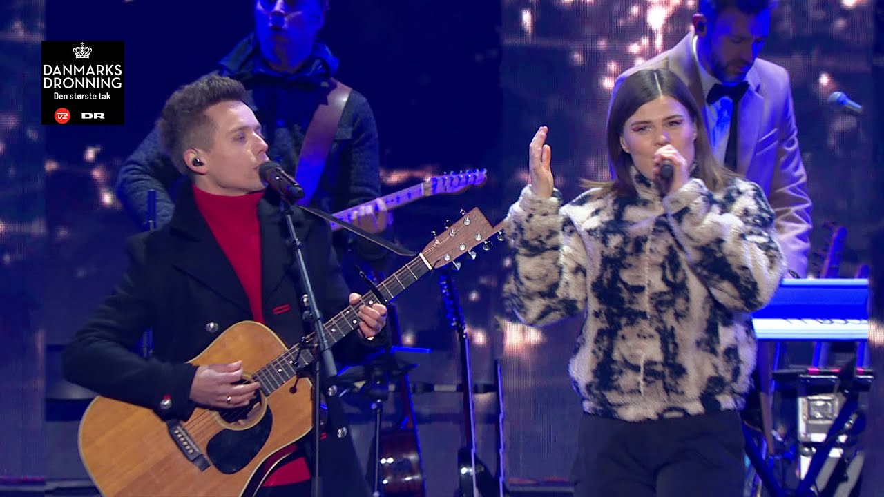 Pil og Mads Langer - Dronning af månen (LIVE) | Danmarks Dronning - den ...