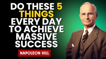 Discover the 5 SIMPLE Tricks to Boost Your Productivity Like Napoleon Hill