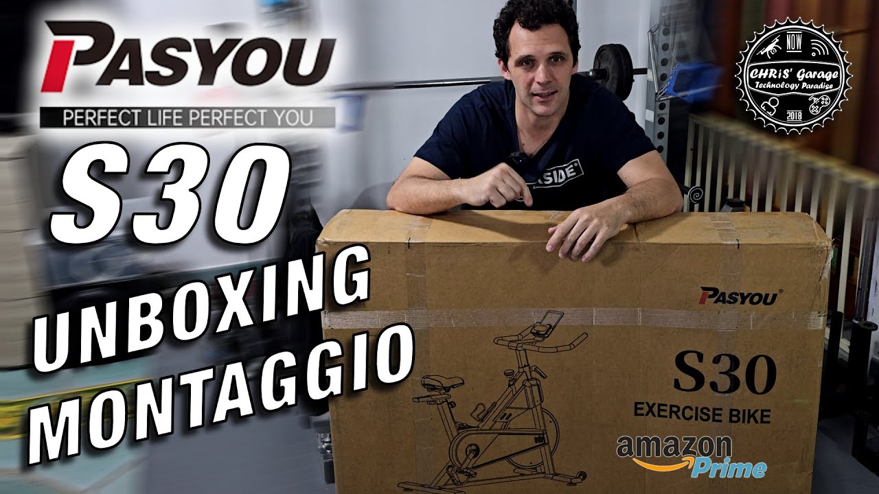 PASYOU S30 Cyclette Spin Bike PARTE 1: Unboxing e Montaggio