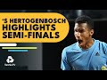 Auger-Aliassime Faces van Rijthoven; Medvedev vs Mannarino |  ’s-Hertogenbosch Semi-Final Highlights