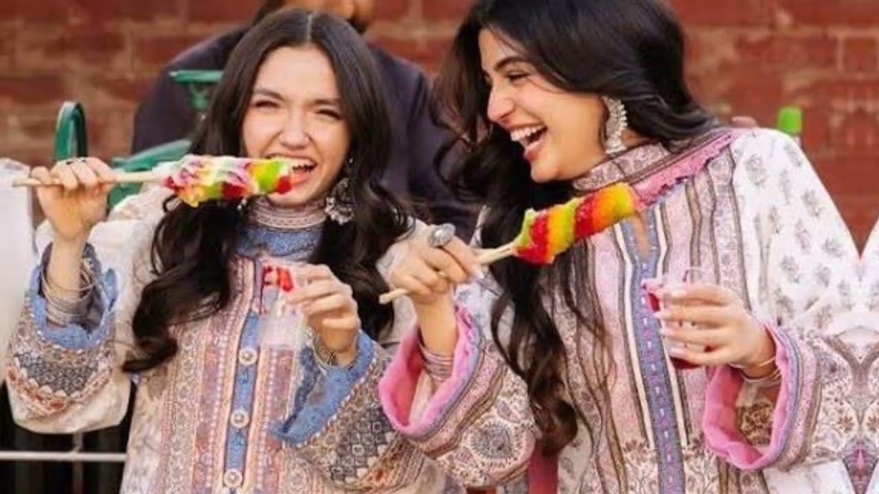 Laiba khan and Aina asif 