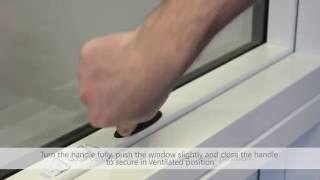 Idealcombi Futura  Top Swing with Night Latch