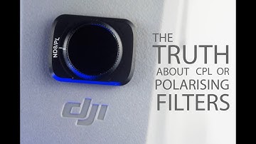 THE TRUTH ABOUT POLARISING FILTERS ON YOUR DRONE - circular polarizing filters on your mavic drone
