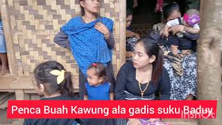 buah Kawung ala gadis Baduy