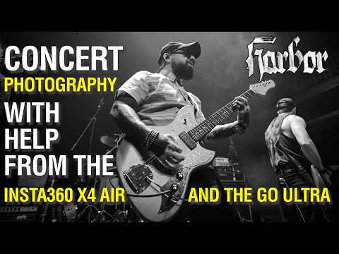 Insta360 x4 Air and Go Ultra Record Concert Photography!
