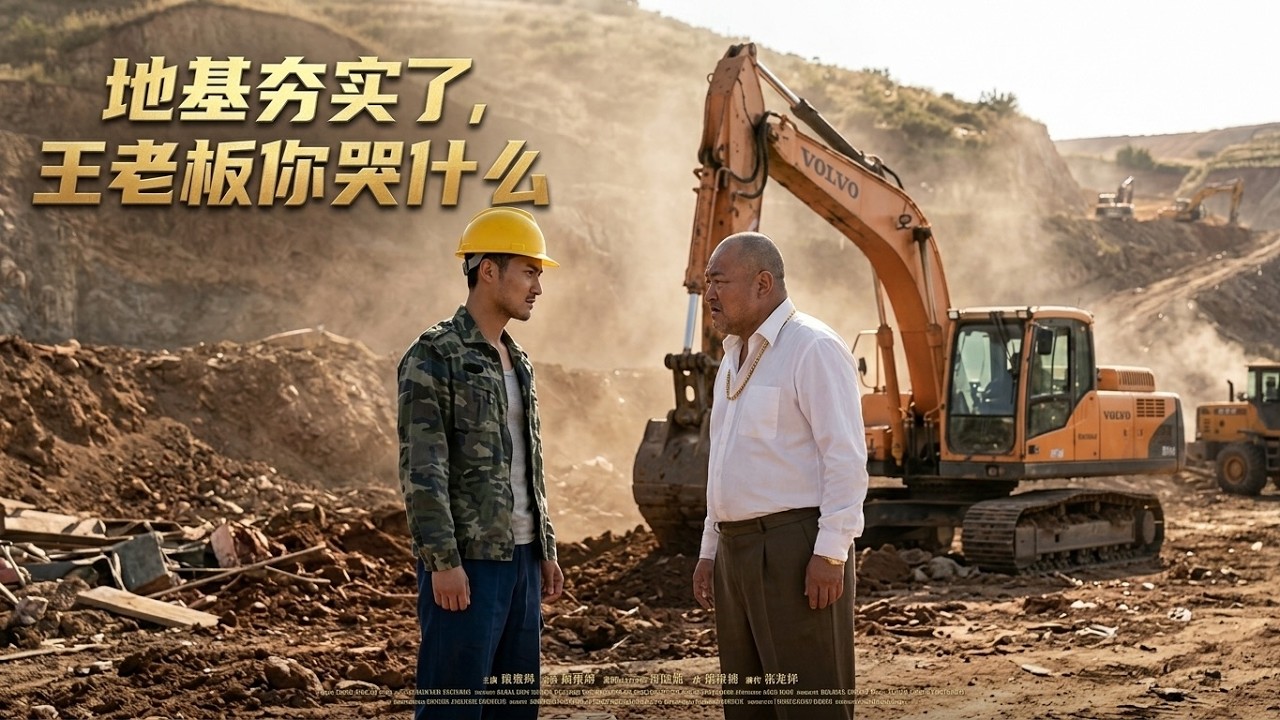 地基夯实了，王老板你哭什么
