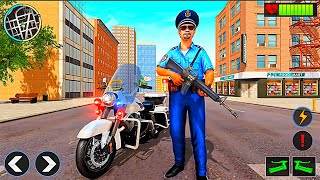 Police Moto Bike Chase Crime Shooting Games 3d - Police Moto Bike 2021– Android Gameplay screenshot 5