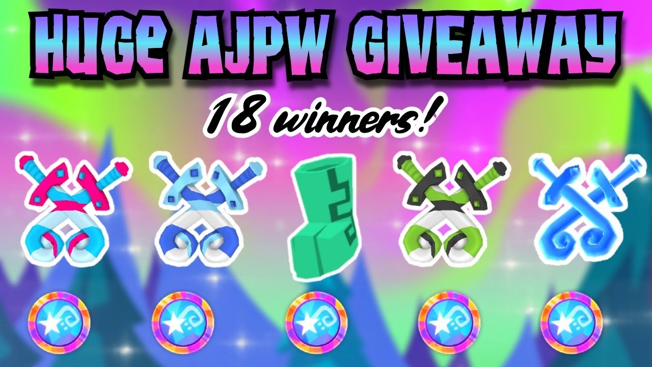 HUGE AJPW GIVEAWAY!- 18 Winners