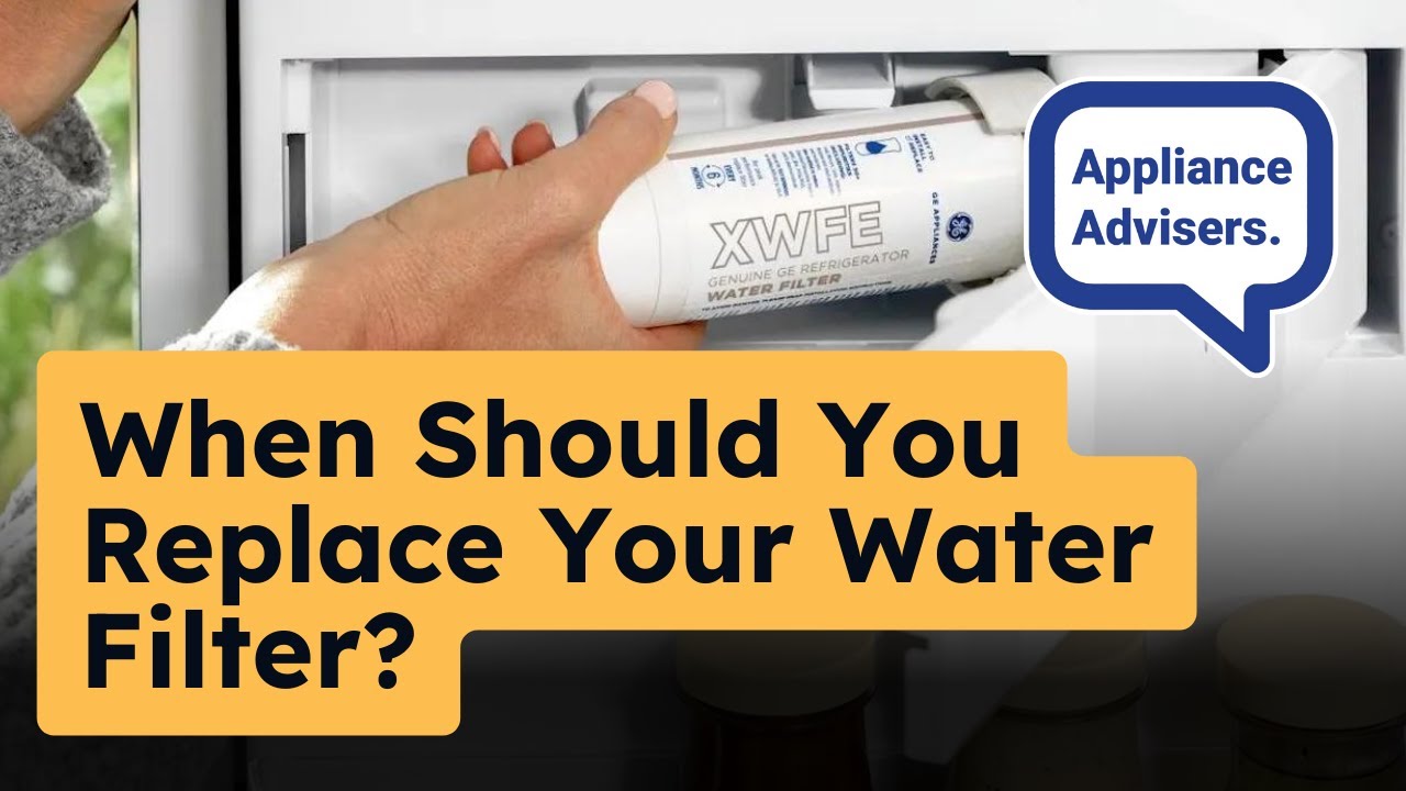 When Should You Replace Your Refrigerator Water Filter? And Why It's So Important
