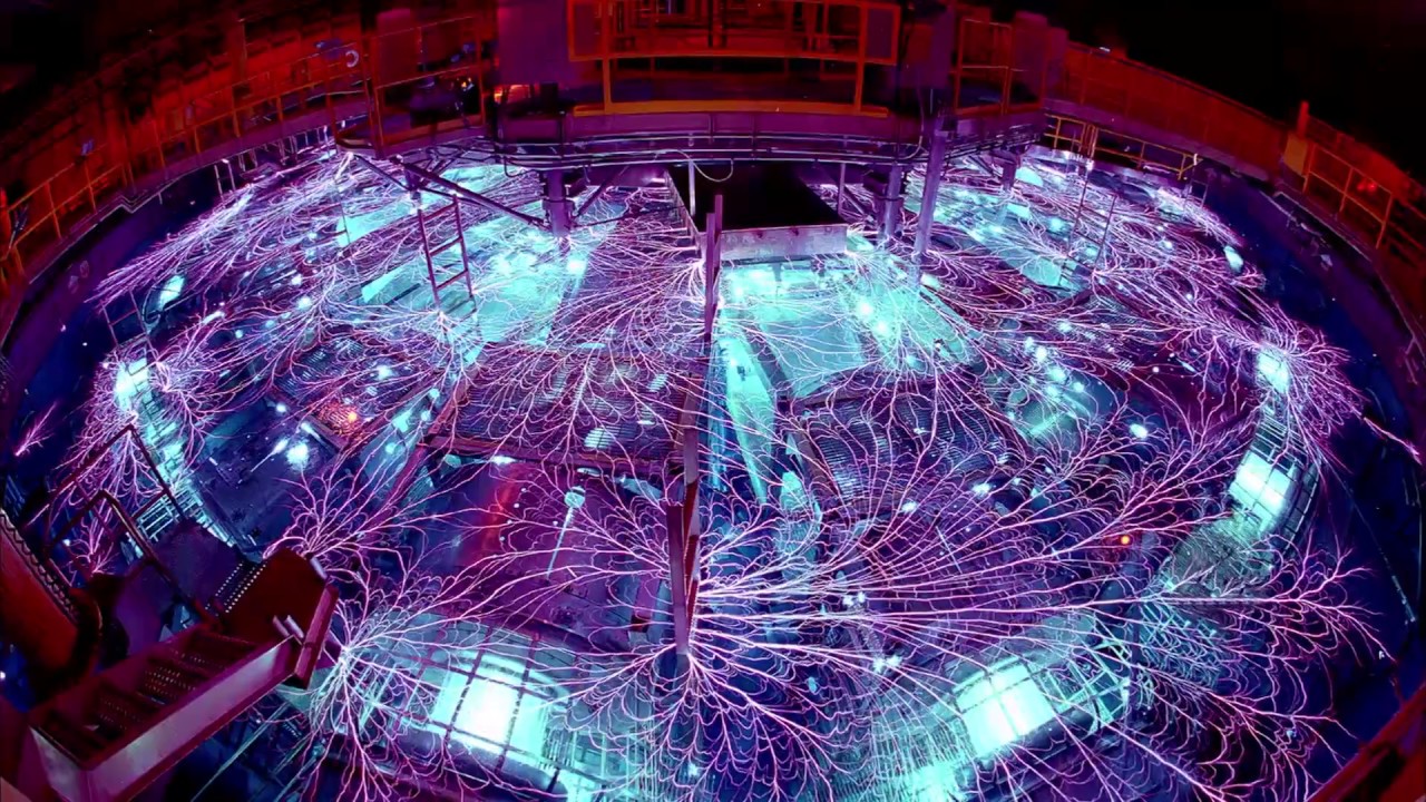 Nuclear fusion Building Green - Sun on Earth