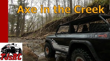 Gen8 Axe Crawling a Muddy Creek
