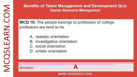Benefits: Talent Management Quiz Questions Answers PDF | Talent Management Notes Class 12-9 Ch 2 App