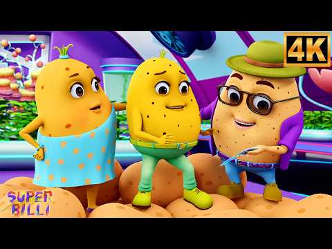 Aloo Kachaloo Beta Kahan Gaye The, आलू कचालू, Super Billi Hindi Nursery Rhymes for Children