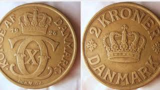 1926 DANMARK 2 KRONER Coin WORTH?