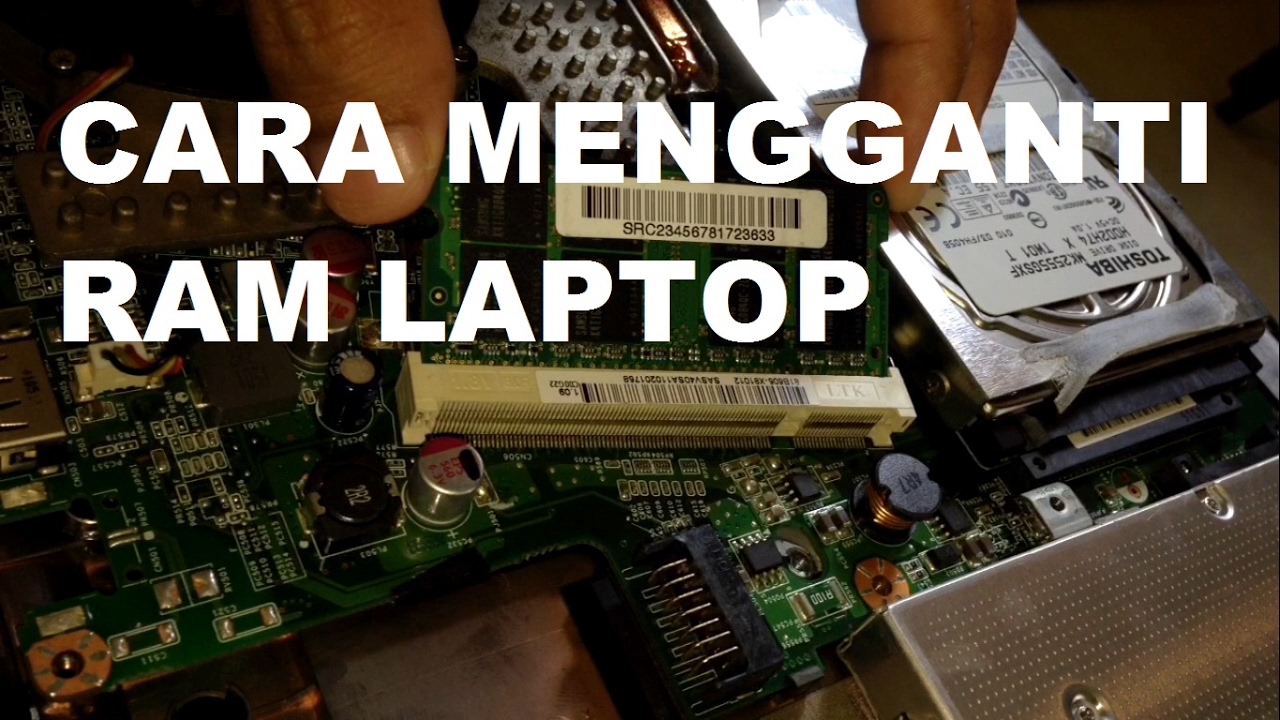 Cara Mengganti RAM Laptop Axioo