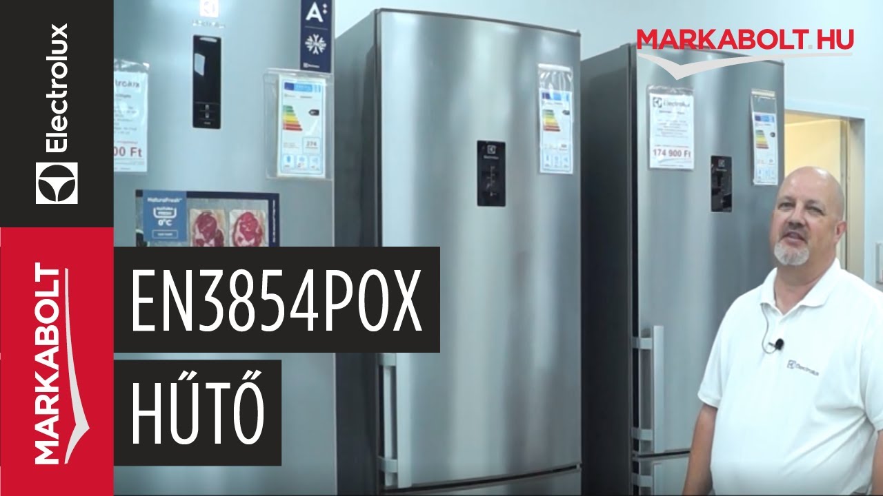 Electrolux EN3854POX hűtőgép - Márkabolt.hu
