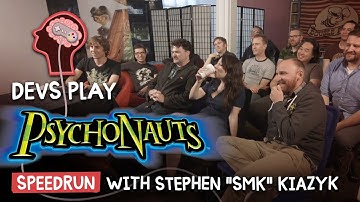 "Devs Play" S1E06 - Psychonauts "The SMK Speedrun" [1/1]
