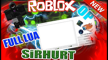 NEW ROBLOX EXPLOIT [SIRHURT] FULL LUA EXECUTOR [SHOWCASE]