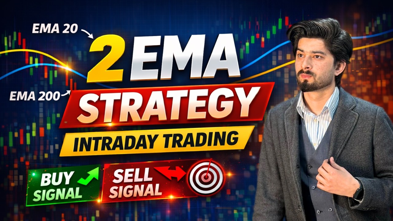 Powerful 20 EMA + 200 EMA Strategy | Simple & Profitable Intraday ...