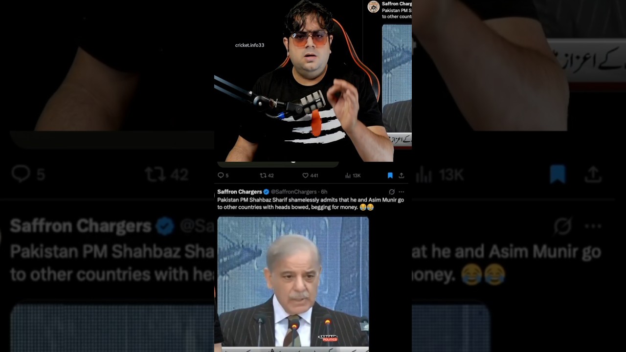 Pakistan PM ki sun lo😂🤡 #cricket #shorts