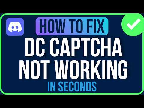 DISCORD CAPTCHA NOT WORKING 2026 [FIXED] | Discord Stuck on Captcha Problem