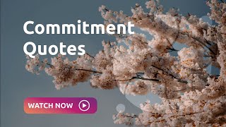 Commitment Quotes