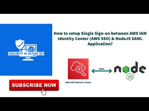 How to setup Single Sign-on between AWS SSO & NodeJS SAML Application?