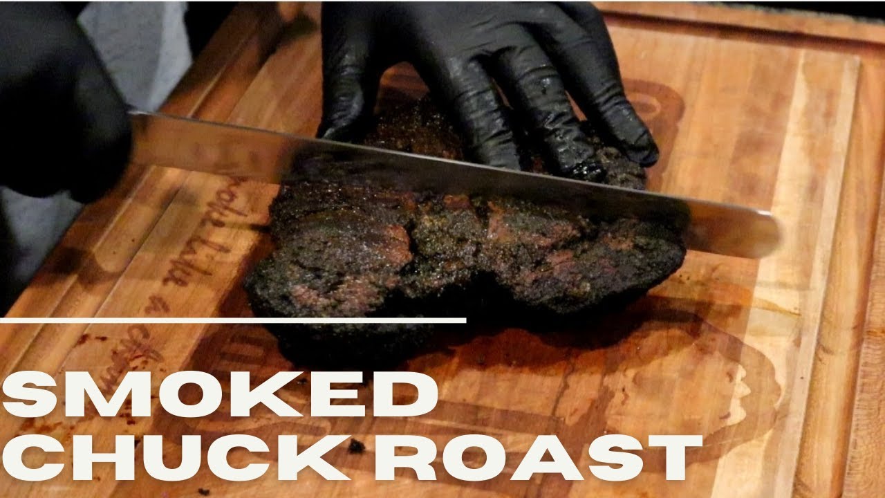 Smoked Chuck Roast on the Champion Drum Smoker YouTube