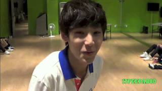 130727 seventeen tv minggyu play with cam