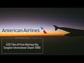 American Airlines A321 Take-off from Montego Bay Sangster International Airport (MBJ)